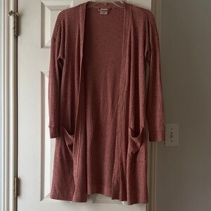 Soma Ribbed Rose Duster